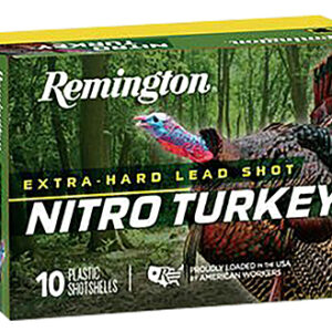 Remington Ammunition 26688 Nitro Turkey  12 Gauge 2.75" 1 1/2 oz 5 Shot 10 Per Box/ 10 Cs