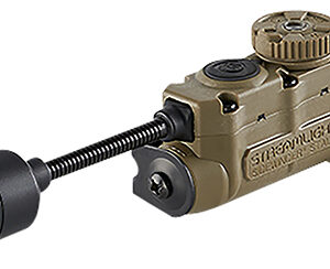 Streamlight  Sidewinder Stalk Helmet Light 23/28/57/76 Lumens White White/Red/Green/Blue/IR LED Bulb Coyote 28 Meters Distance Features E-Mount
