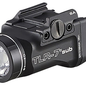 Streamlight 69404 TLR-7 Sub Gun Light  Black Anodized 500 Lumens  White LED Springfield Armory Hellcat