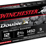 14365 Winchester Ammo SB1200 Double X High Velocity 12 Gauge 2.75" 9 Pellets 00 Buck Shot 5 Per Box/ 50 Case