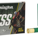 143874 Remington Ammunition 28069 Premier TSS Turkey 410 Gauge 3" 13/16 oz Tungsten 9 Shot 5 Per Box/ 10 Cs