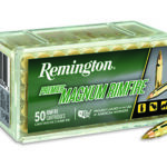 143903 Remington Ammunition 20023 Premier Magnum Rimfire 17 HMR 17 gr Jacket Hollow Point 50 Per Box/ 40 Cs