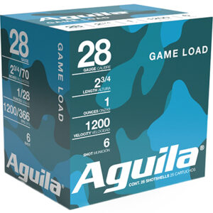 Aguila 1CHB2836 Birdshot Standard Velocity 28 Gauge 2.75" 1 oz 6 Shot 25 Per Box/ 20 Case