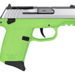 144610 SCCY Industries CPX1TTLGRDRG3 CPX-1 Gen3 RDR 9mm Luger 10+1 3.10" Lime Green Polymer w/Picatinny Rail Serrated SS Slide Lime Green Polymer Grip