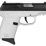 144617 SCCY Industries CPX2CBWTRDRG3 CPX-2 Gen3 RD 9mm Luger 10+1 3.10" White Polymer w/Picatinny Rail Serrated Black Nitride SS Slide White Polymer Grip