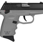 144656 SCCY Industries CPX4CBSGRDRG3 CPX-4 RD 380 ACP 10+1 2.96" Sniper Gray Polymer/Serrated Black Nitride Stainless Steel Slide/Finger Grooved Sniper Gray Polymer Grip