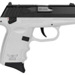 144657 SCCY Industries CPX4CBWTRDRG3 CPX-4 RD 380 ACP 10+1 2.96" White Polymer/Serrated Black Nitride Stainless Steel Slide/Finger Grooved White Polymer Grip