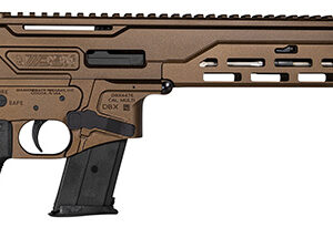 Diamondback DB1614L071 DBX57 CF 5.7x28mm 8" 20+1 Midnight Bronze Anodized Rec with Picatinny End Cap Stainless Steel Barrel Black Magpul MOE K Grip