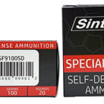 145256 SinterFire Inc SF9100SD Special Duty (SD) 9mm Luger 100 gr Lead Free Frangible Hollow Point 20 Per Box/ 10 Case