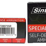 145257 SinterFire Inc SF38075SD Special Duty (SD) 380 ACP 75 gr Lead Free Frangible Hollow Point 20 Per Box/ 10 Case