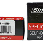 145260 SinterFire Inc SF10125SD Special Duty (SD) 10mm Auto 125 gr Lead Free Frangible Hollow Point 20 Per Box/ 10 Case