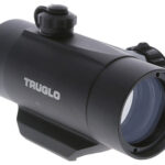 145459 TruGlo TGTG8030B3 Traditional Anodized Matte Black 1x 30mm Red Descending Diameter Dots Reticle