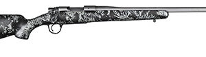 Christensen Arms 8010108200 Mesa FFT 308 Win 4+1 20" Threaded Barrel, Tungsten Gray Cerakote, Black with Gray Webbing Stock