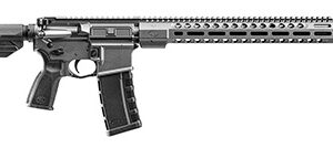 FN 36100683 FN 15 DMR3 5.56x45mm NATO 18" Barrel 30+1, Tungsten Gray Receiver, Black OEM Stock & Grip, Optics Ready
