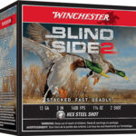 147591 Winchester Ammo XBS1232 Blind Side 2 12 Gauge 3" 1 3/8 oz 2 Shot 25 Per Box/ 10 Case