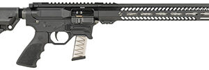 Rock River Arms LAR-BT9G R9 Competition 9mm rifle side view with fluted barrel