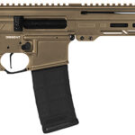 148709 CMMG 55A938F-CT Dissent 5.56x45mm NATO 30+1 6.50", Coyote Tan Cerakote Rec, OEM Grip, Picatinny Buffer Adapter