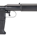 148964 B&T Firearms 410110 Station Six 45 ACP Bolt Action 7+1 3.50" Barrel/5.10" Suppressor, Black Hard Coat Anodized Finish, Black Pre-Scored Grips