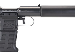 B&T Firearms 410110 Station Six  45 ACP Bolt Action 7+1 3.50" Barrel/5.10" Suppressor, Black Hard Coat Anodized Finish, Black Pre-Scored Grips