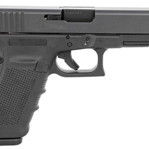 Glock UG2050203 G20 Gen4 Full Size 10mm Auto 15+1, 4.61" Black Steel Barrel, Matte Black Serrated Steel Slide, Black Polymer Frame w/Picatinny Rail, Black Finger Grooved Grip, Ambidextrous, USA Made