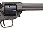 149105 Heritage Mfg SRR22C6 Rough Rider 22 LR 6 Shot, 6.50" Tungsten Gray Cerakote Steel Barrel, Frame, Black Satin Cylinder, Black Polymer Grip, Hammer/Thumb Safety, Exposed Hammer