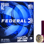 149258 Federal TG1477 Top Gun Steel 12 Gauge 2.75" 1 1/8 oz 7 Shot 25 Per Box/ 10 Case