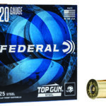 149259 Federal TG2517 Top Gun Steel 20 Gauge 2.75" 7/8 oz 7 Shot 25 Per Box/ 10 Case