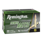 149300 Remington Ammunition 26852 Premier Match 260 Rem 140 gr Sierra MatchKing BTHP 20 Per Box/ 10 Cs