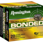 149303 Remington Ammunition R21368 Golden Saber Bonded 10mm Auto 180 gr Bonded Brass Jacketed Hollow Point 20 Per Box/ 25 Case