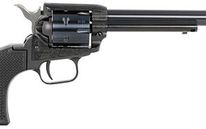 Heritage Mfg RR22B6PG Rough Rider  22 LR 6 Shot, 6.50" Black Steel Barrel, Black Zinc Alloy Frame, Black Cylinder, Black Polymer Grip, Hammer/Thumb Safety, Exposed Hammer