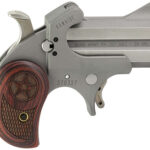 149768 Bond Arms BARHRW Rawhide 38 Special/357 Mag 2.50" 2rd, Stainless, Rosewood Grips