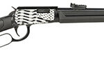 149978 Rossi RL22181SYEN11 Rio Bravo Lever Action 22 LR 15+1 18" Round Barrel, Black, Polished US Flag Engraved Rec, Synthetic Stock, Fiber Optic Sights