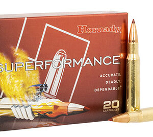 Hornady 81124 Superformance  30-06 Springfield 150 gr Copper Alloy eXpanding 20 Per Box/ 10 Case