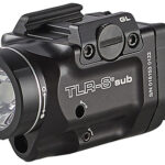 150360 Streamlight 69411 TLR-8 Sub Gun Light with Red Laser Black Anodized 500 Lumens White LED Glock 43X