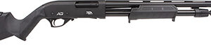 Rock Island YPA20H22B All Generations Youth 20 Gauge 3" 5+1 22" Black Anodized Barrel, Black Fixed w/Adj Cheek Rest Stock