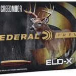 150595 Federal P65CRDELDX1 Premium ELD-X 6.5 Creedmoor 143 gr Extremely Low Drag eXpanding 20 Per Box/ 10 Case