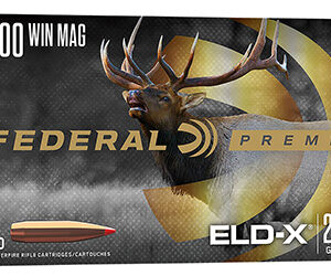 Federal P300WELDX1 Premium ELD-X 300 Win Mag 200 gr Extremely Low Drag eXpanding 20 Per Box/ 10 Case