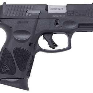 Taurus G3C compact pistol with black polymer frame and three 10-round magazines