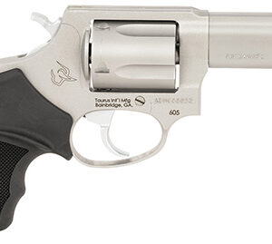Taurus 605 T.O.R.O. 3-inch stainless revolver .357 Magnum, 5-round, optic ready, black rubber grip