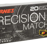 151021 Barnes Bullets 32134 Precision Match 300 Blackout 220 gr Jacket Hollow Point 20 Per Box/ 10 Case