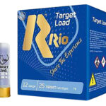 151155 Rio Ammunition TG369 Target Load High Velocity 12 Gauge 2.75" 1 1/4 oz 9 Shot 25 Per Box/ 10 Case