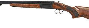 Iver Johnson Arms IJ800-20 IJ800  12 Gauge Break Open 3" 2 Shot 20" Black Side By Side Barrel, Black Steel Receiver, Fixed Walnut Wood Stock, Ambidextrous