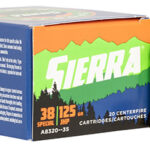 151708 Sierra A832035 Outdoor Master 38 Special 125 gr Jacket Hollow Point Sport Master/ 20 Per Box