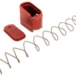 151796 Shield Arms SAS15ME5RED Magazine Extension 5rd Compatible w/ Shield Arms S15 Magazine, Red Anodized Aluminum