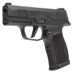 151816 Sig Sauer 365X9BXR3PMS10 P365X Micro-Compact 9mm Luger 10+1 3.10" Black Steel Barrel, Black Nitron Optic Ready/Serrated Slide & Frame w/Sig Rail, Black Polymer Grips, Right Hand