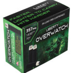 152008 Liberty Ammunition LAOW357701830 OverWatch 357 Mag 70 gr Open Cavity Design 20 Per Box/ 50 Case