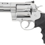 152703 Colt Mfg ANACONDASP4RTS Anaconda 44 Mag 6 Shot 4.25" Stainless Barrel, Cylinder & Frame, Black Hogue Rubber w/Finger Grooves Grip