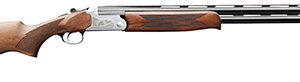 Charles Daly 930343 202  28 Gauge 3" 2rd 26" Blued Vent Rib Barrel, Silver Engraved Receiver, Walnut Wood Fixed Checkered Stock Right Hand