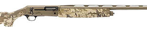 Browning 011438204 Silver Field 12 Gauge 3.5" 4+1 (2.75") 28", FDE Barrel/Rec, AURIC Camo Synthetic Stock With Textured Gripping Surface