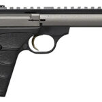 153074 Browning 051586490 Buck Mark Field/Target 22 LR 10+1 5.50" Tungsten Gray Cerakote Steel Bull Barrel & Serrated Steel w/Picatinny Rail Slide, Matte Black Alloy Receiver Black Polymer Grips